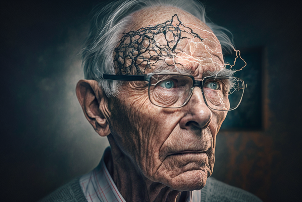 older man with Parkinson's disease