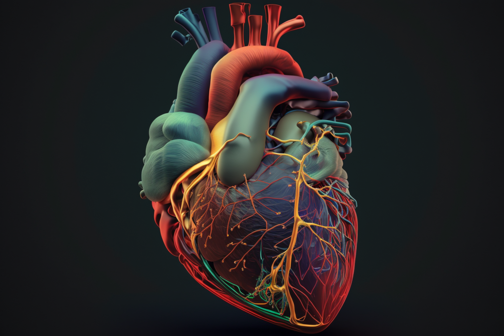 illustration of a human heart