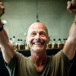 a smiling cancer patient after success stem cell transplant treatment