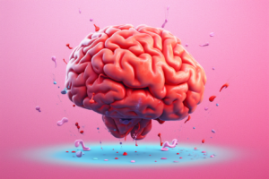 illustration of a a human brain