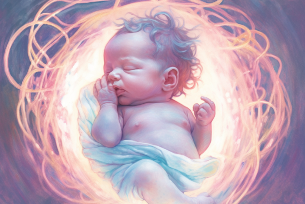 newborn baby representing the power of cord blood stem cells