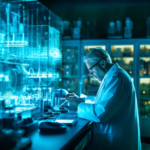 scientist working on cellular reprogramming in a lab