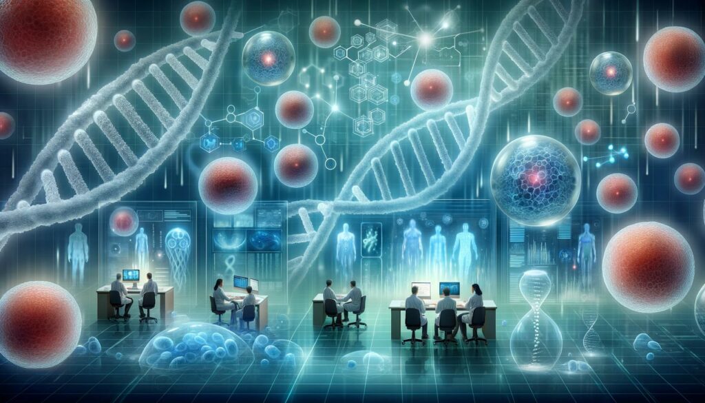 image of scientists researching stem cells for personalized medicine
