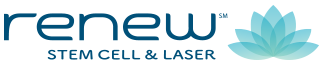 renew stem cell and laser logo