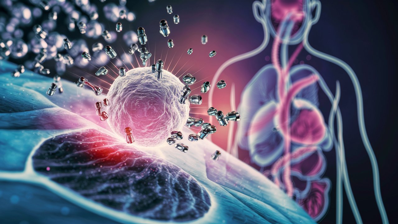illustration of nanotechnology in stem cell therapy