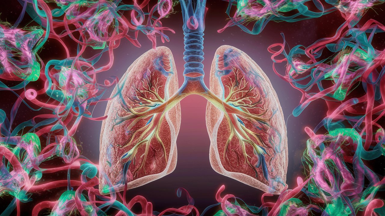image of lung regeneration with stem cells