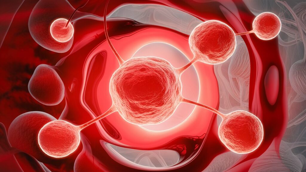 illustration representing umbilical cord stem cells