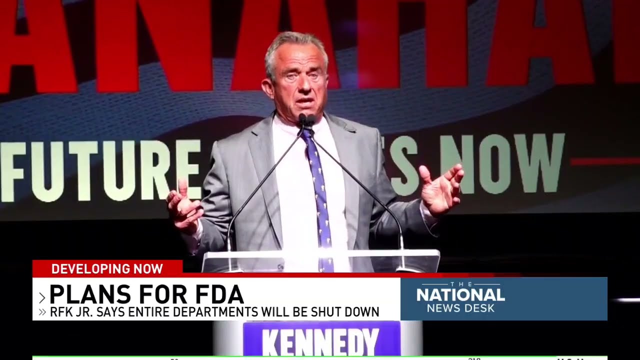 Robert F Kennedy Jr on his plans for FDA