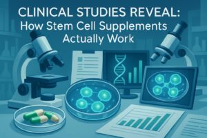 Clinical studies for stem cell supplements