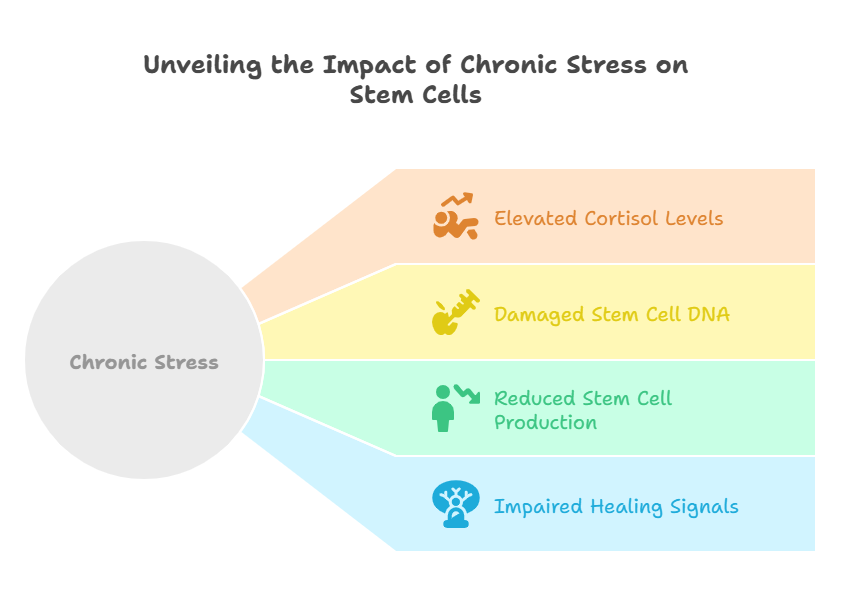 impact of chronic stress on stem cells