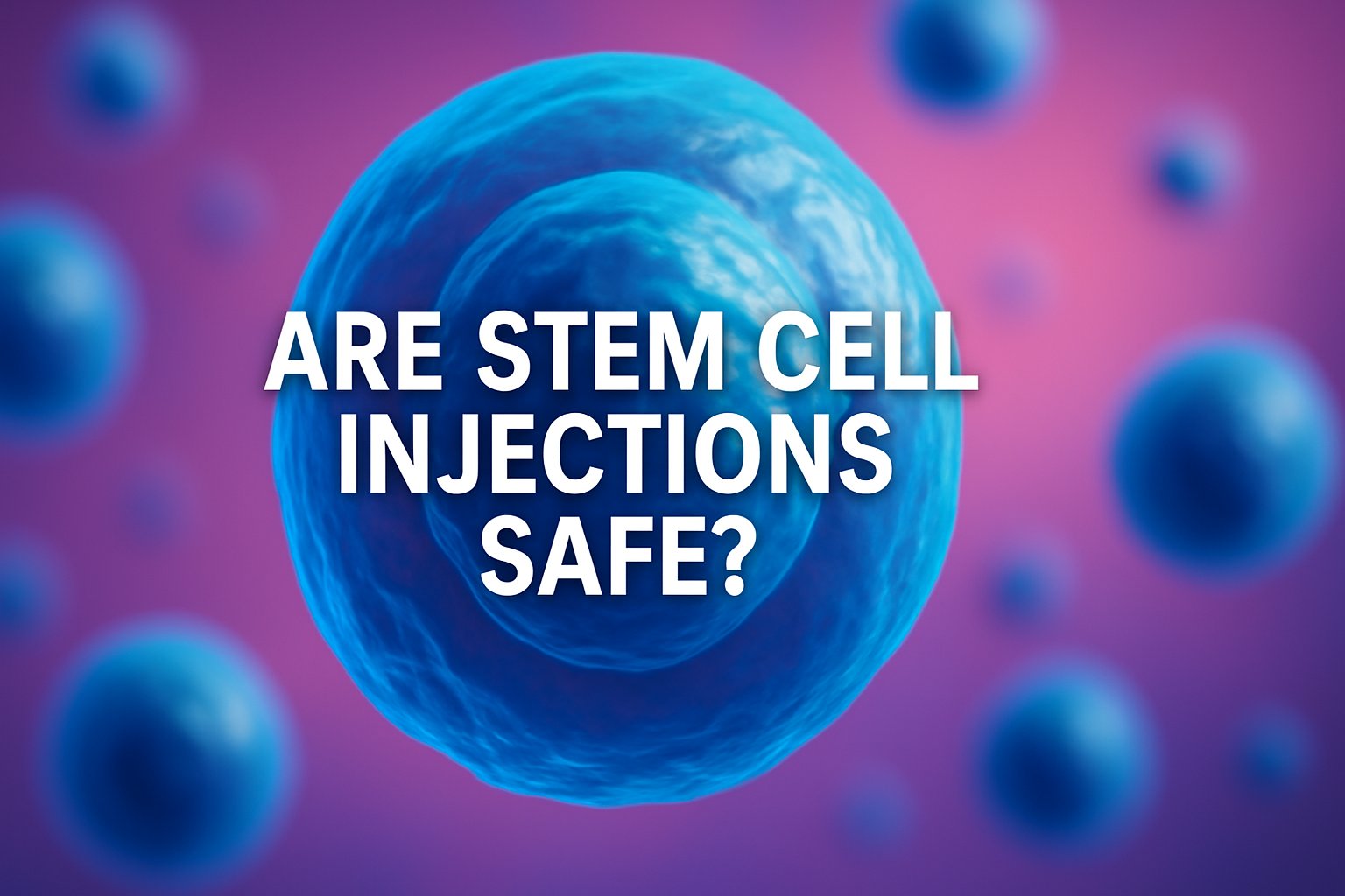 Are stem cell injections safe?
