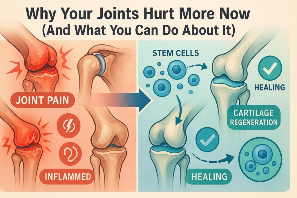Why Your Joints Hurt More Now (And What You Can Do About It)