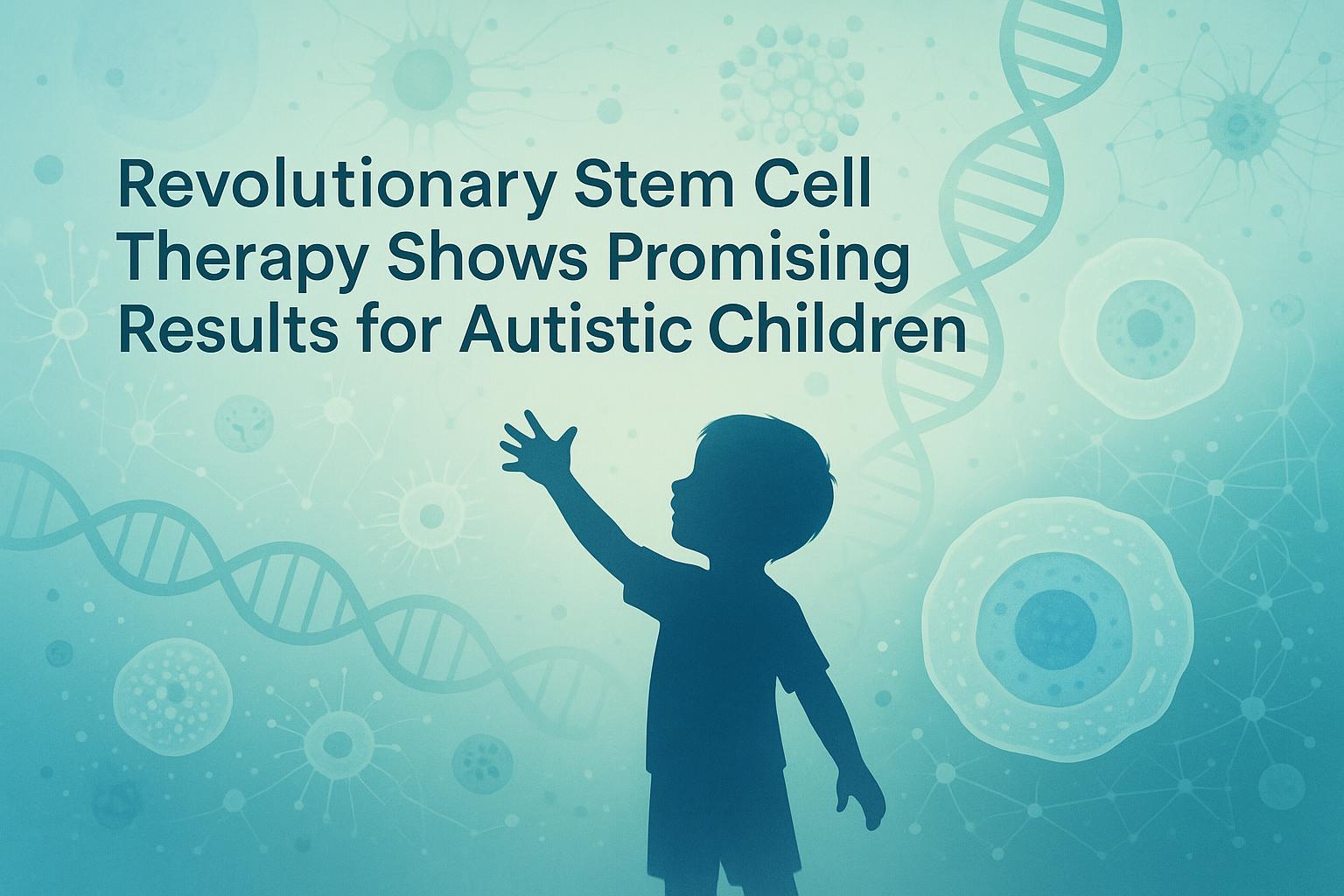 stem cell treatment shows promising results for autistic children