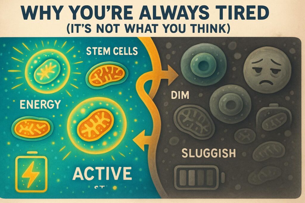 why you are always tired - stem cell fatigue
