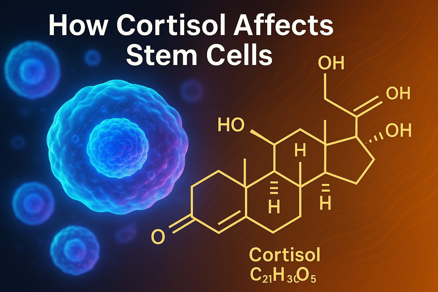How cortisol affects stem cells