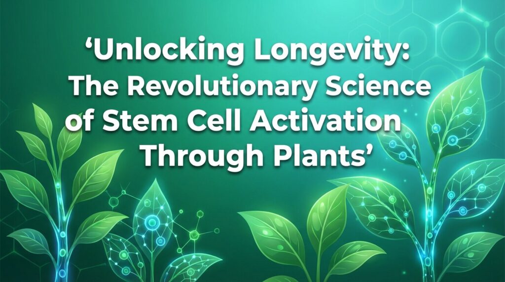 Unlocking Longevity: The Revolutionary Science of Stem Cell Activation Through Plants