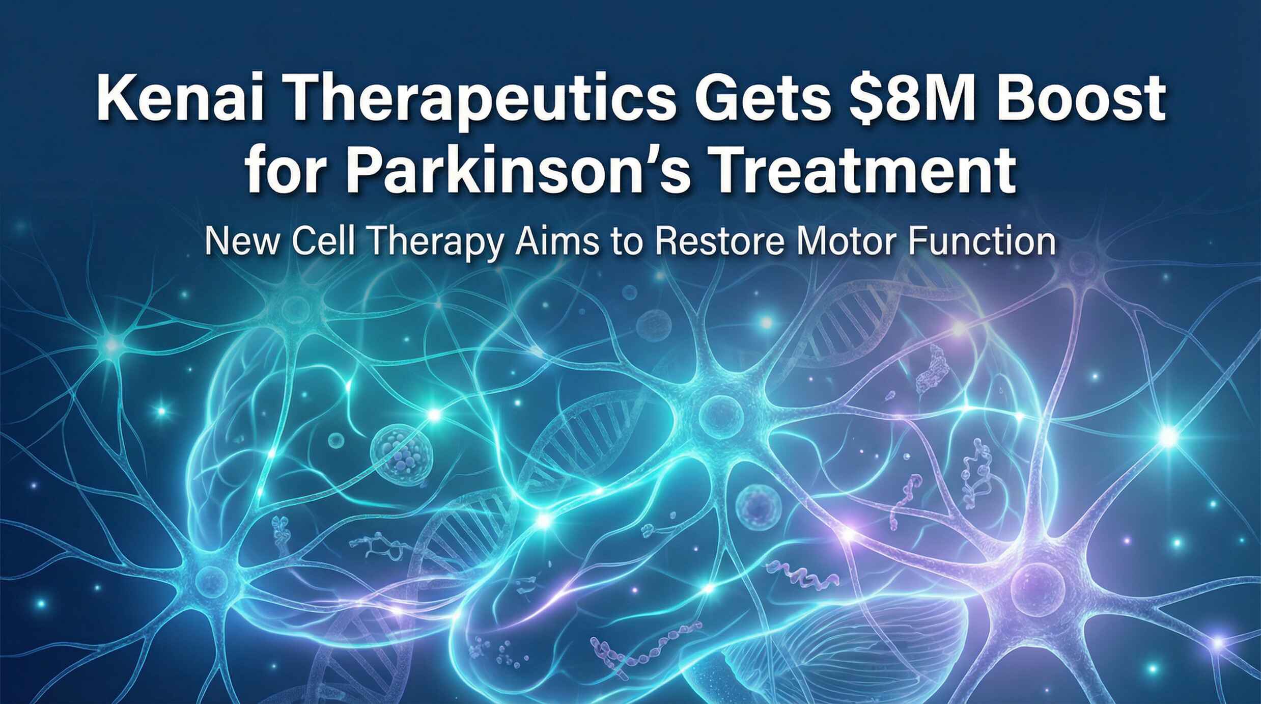 Kenai Therapeutics Gets $8M Boost for Parkinson's Treatment