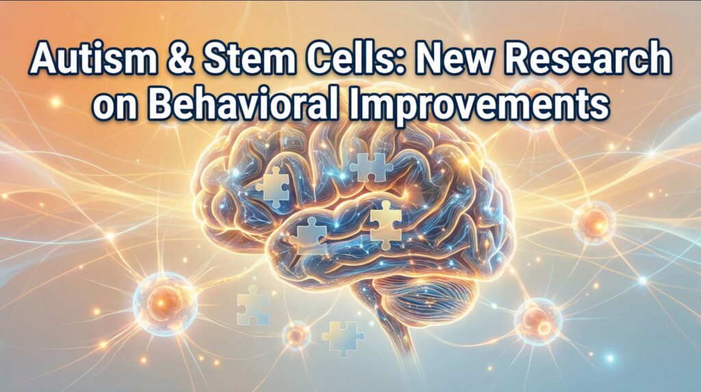 Autism & Stem Cells: Research on Behavioral Improvements