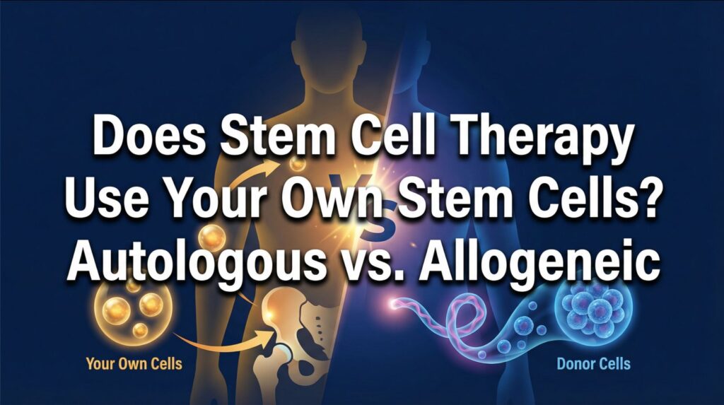 Autologous vs allogeneic stem cells