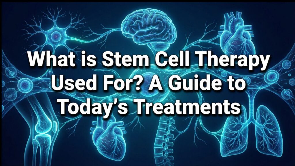 what is stem cell therapy used for - cover image